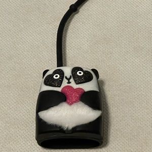 Bath & Body Works panda hand sanitizer keychain